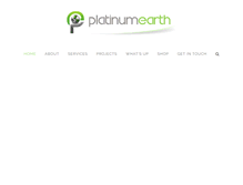 Tablet Screenshot of platinumearth.com